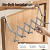 Wow-wow Punch-Free Folding Clothes Hook - Retractable Bedroom/Bathroom Storage Rack