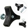 Triangle Handle Knobs Nut Screw Bolt Set Fit For Honda Lawn Mower Machine Power Equipment Accessories Lawn Mower Tool Parts