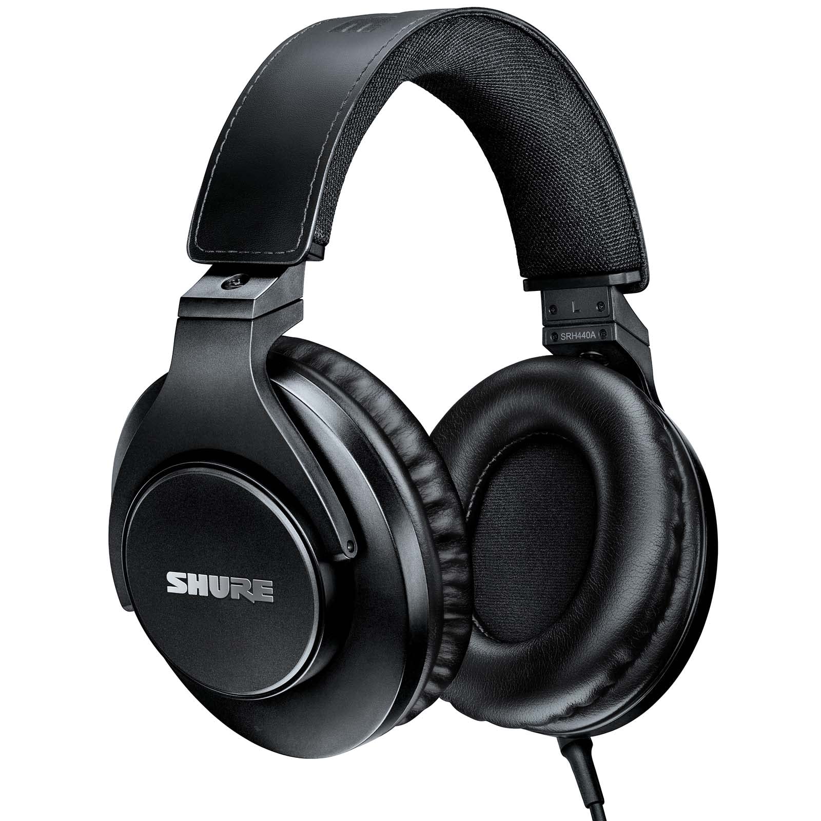 

SHURE Professional Studio Headphones SRH440A-A Black: SealedFoldableStudio RecordingHome RecordingDJ[Manufacturer s Warranty 2 Years]