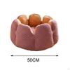 Warm Pet Bed Mat Sleep Pad Blanket Machine Washable Cushion Flower Shape for Kitten Puppy