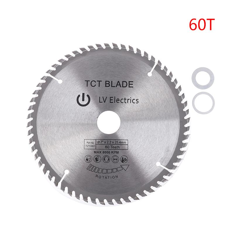1Pcs Circular Saw Blade Carbide Wood Cutting Disc Tct Saw Blade 40/60T Tipped Cutter Woodworking Cutting Tools Disc