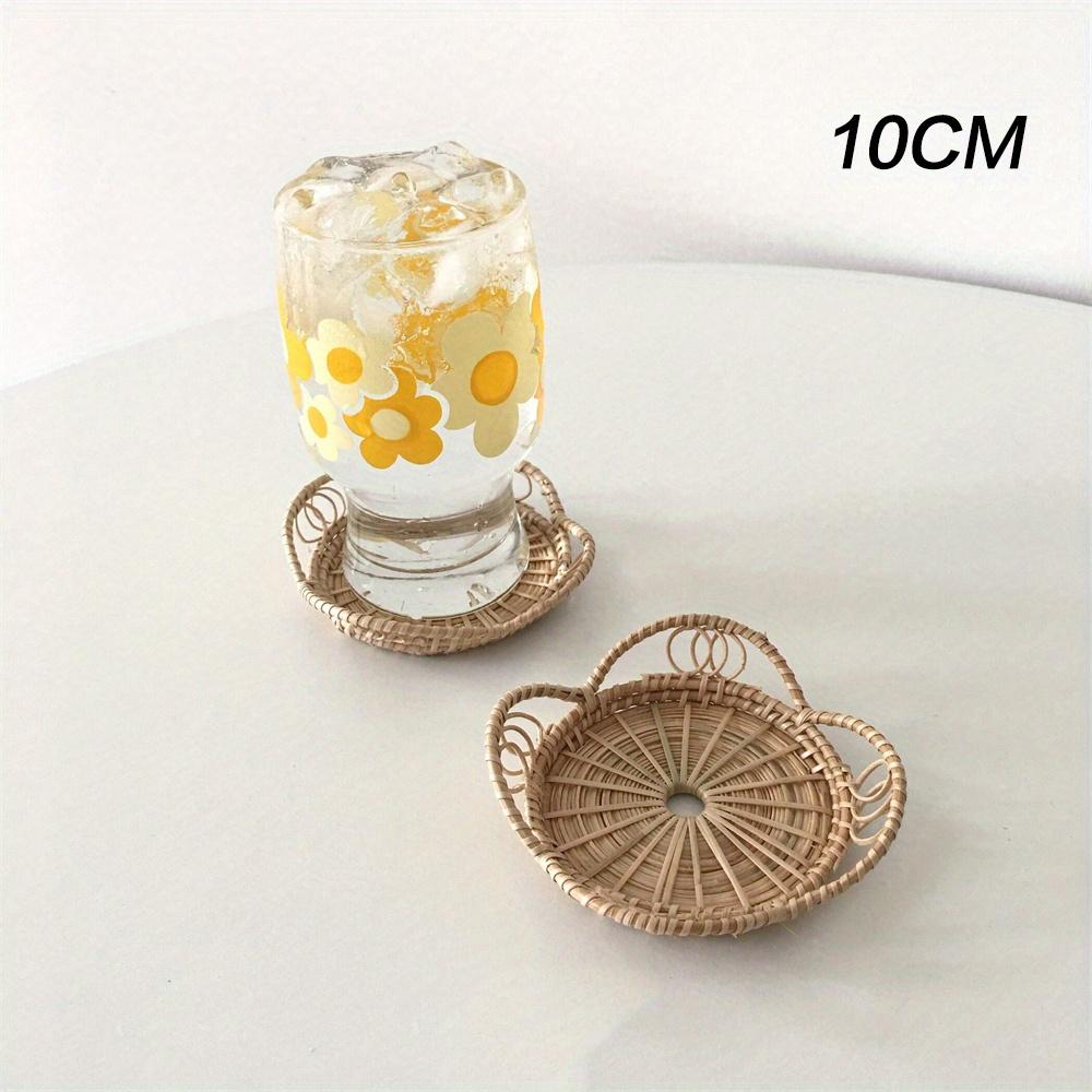 Rattan Oval Storage Basket Snack Fruit Food Serving Tray Bread Basket Knife Fork Chopsticks Display Plate Kitchen Decoration