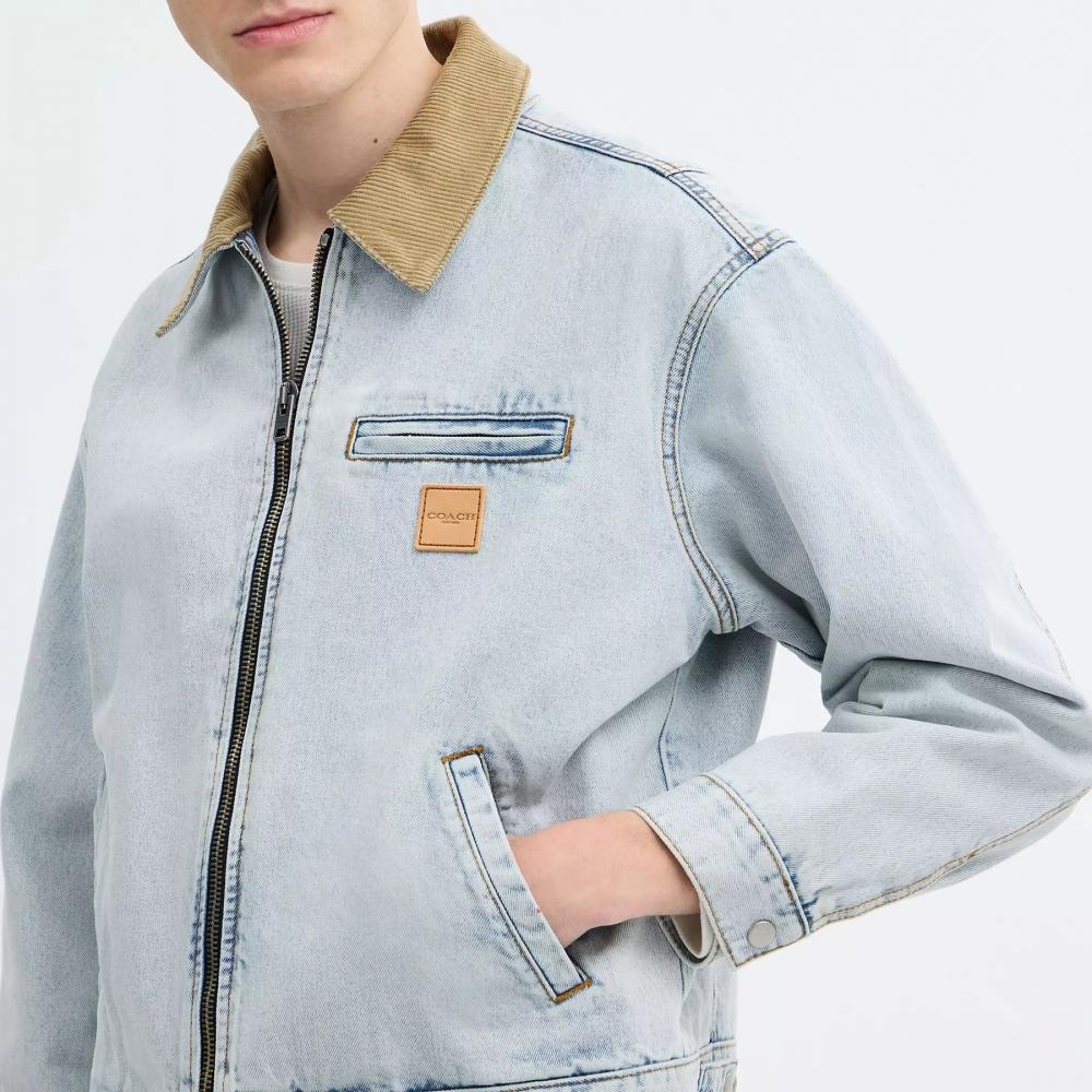 Coach Denim Work Jacket East River Wash