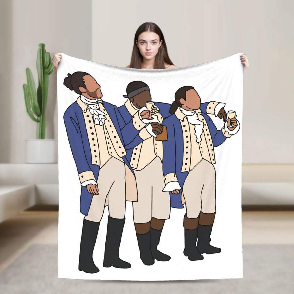 Eliza Angelica und Peggy Hamiltons Decken Flanell Lustig Warm Überwurfdecke für Stuhl Abdeckung Sofa Winter