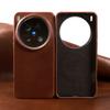 Luxury Waxed Leather Phone Case for Vivo X300S S50 Pro Mini X300FE X300Ultra X200 Shockproof Protective Cover