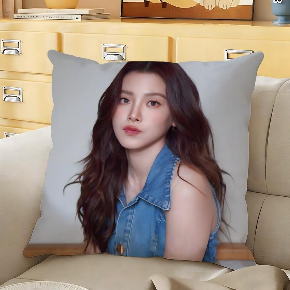 

Baifern Pimchanok actress Cushion Cover Soft Durable Reversible Pillow Cover Home Car MultiScene Daily Comfort Pillowcase 30X30cm