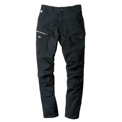 Dickies Cargohose D-2885, Arbeitskleidung, Ganzjährig, 2023, Stretch, Dickies CO-COS Pro Uni Aufkleber, Größe 13, Schwarz, Mittel