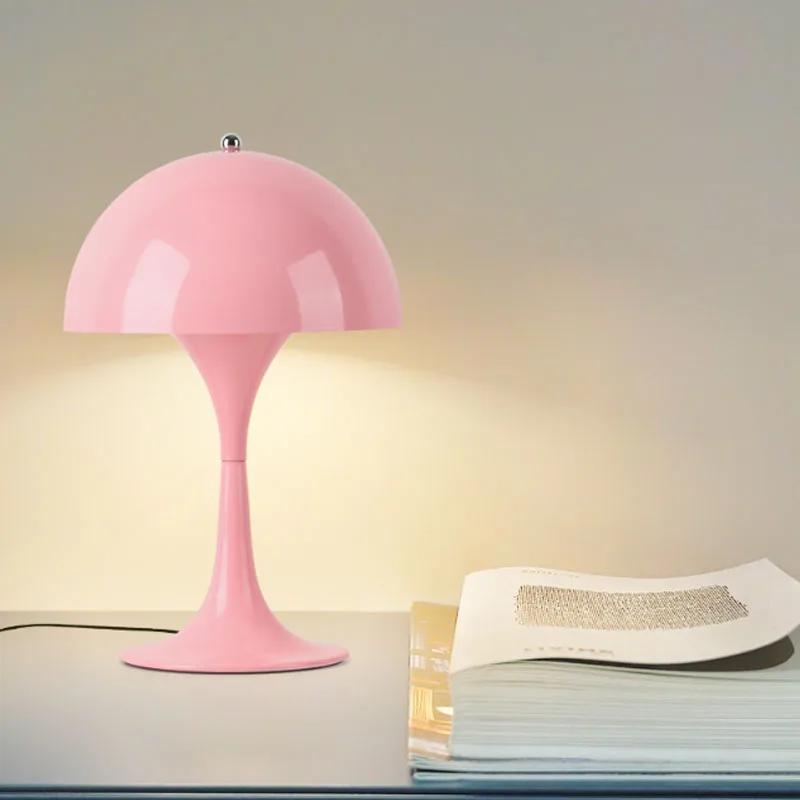 Nordic Danish Designer Table Lamp Home Bedroom Bedside Light Lantern Medieval Creative Dimming Touch Night Light Decor Desk Lamp