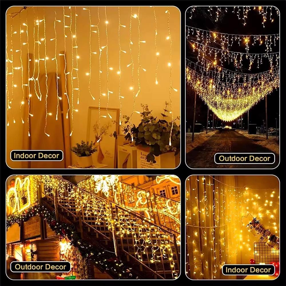 LED Solar String Light Outdoor Garden Fairy Lights Led Twinkle Waterproof Lamp for Christmas Party Decor 3.5M Garden Garlands