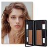 8G Hairline Cream with Mirror Brush Waterproof Sweat-proof Root Touch Up Hair Powder Men Women Instantly Thin Hair Eyebrow Beard Line