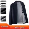 2025 Men's High-End Wool Lapel Jacket - Autumn/Winter Bestseller