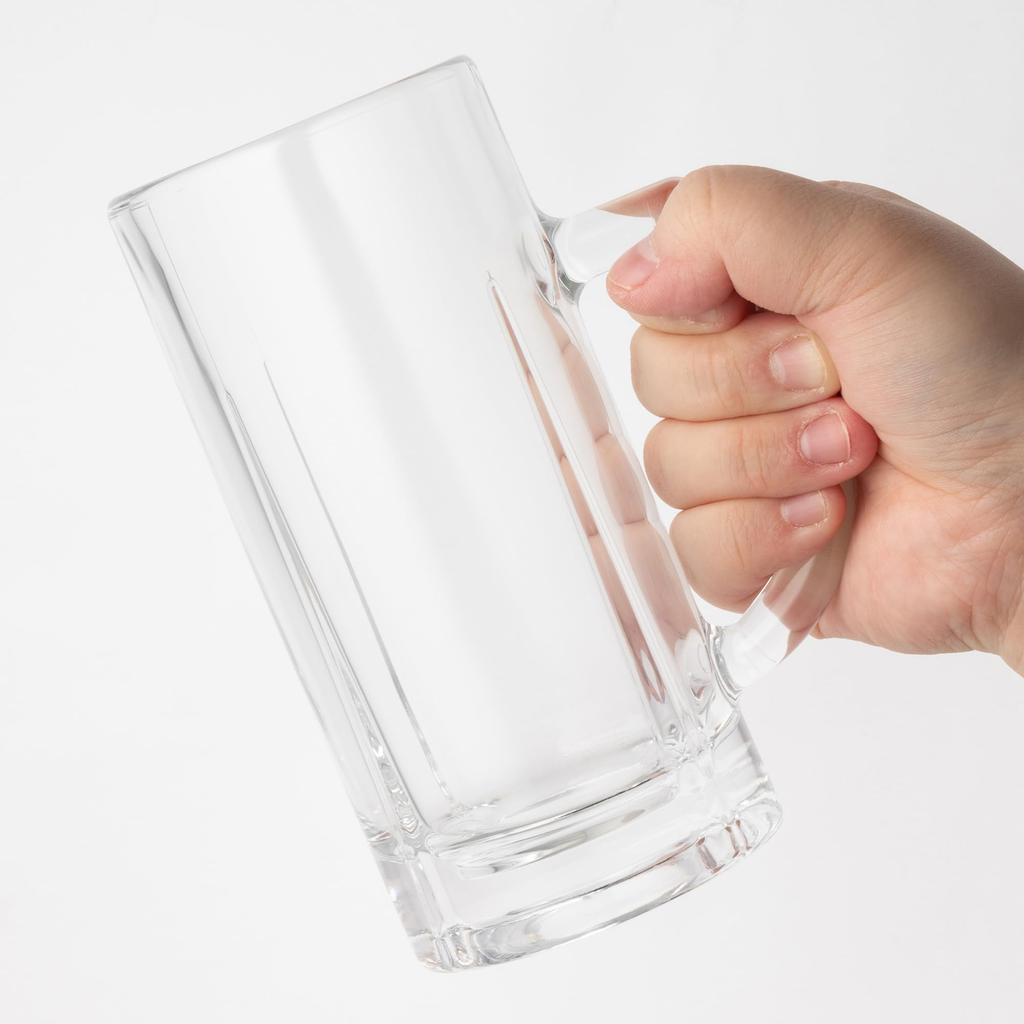 Toyo Sasaki Glass Beer Made In Dishwasher Clear Mug, 435ml, Japan, Safe, 55484,