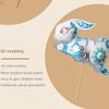 Handmade Handheld Rabbit Lantern Flying Rabbit Mid-Autumn Festival Lantern  Kids Gift