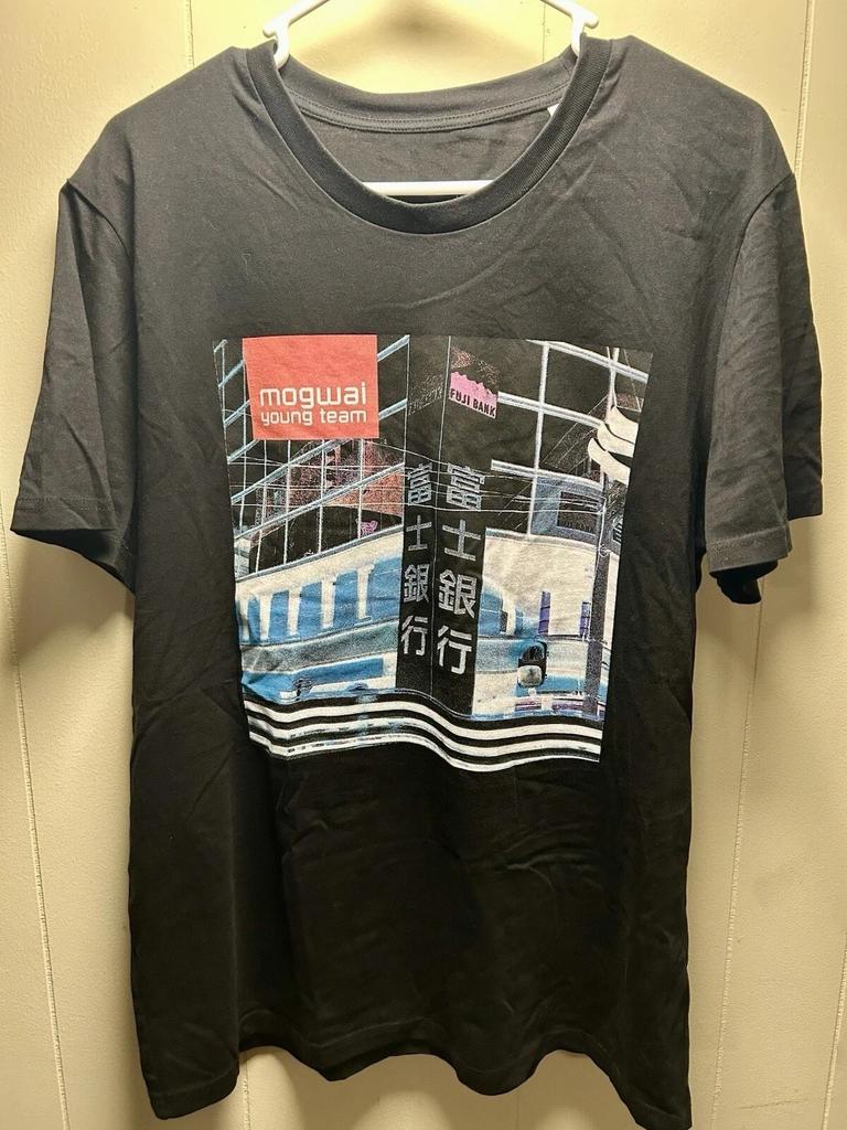 Mogwai Young Team Grafica Maglietta Nera Uomo Donna Magliette Top Taglia Completa S-4XL