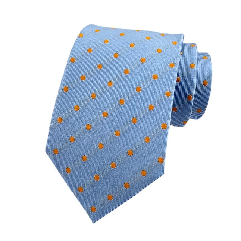 3.15" Fashion Wave Dot PaisleyTies Cravată pentru bărbați Circle Dot pentru nuntă