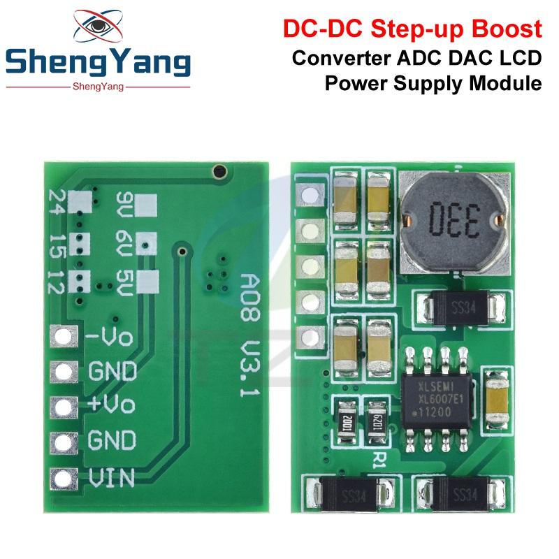 1/2/5PCS DD1718PA +- 5V 6V 9V 12V 15V 24V Positive & Negative Dual Output Power Supply DC DC Step-up Boost Converter Module
