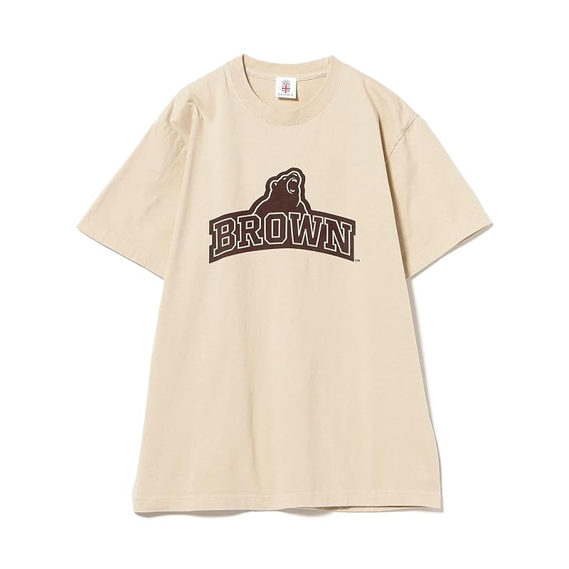 

[Beams Boy] S/S TEE [Special order] GOOD ROCK SPEED college T-shirt ladies BEIGE FREE