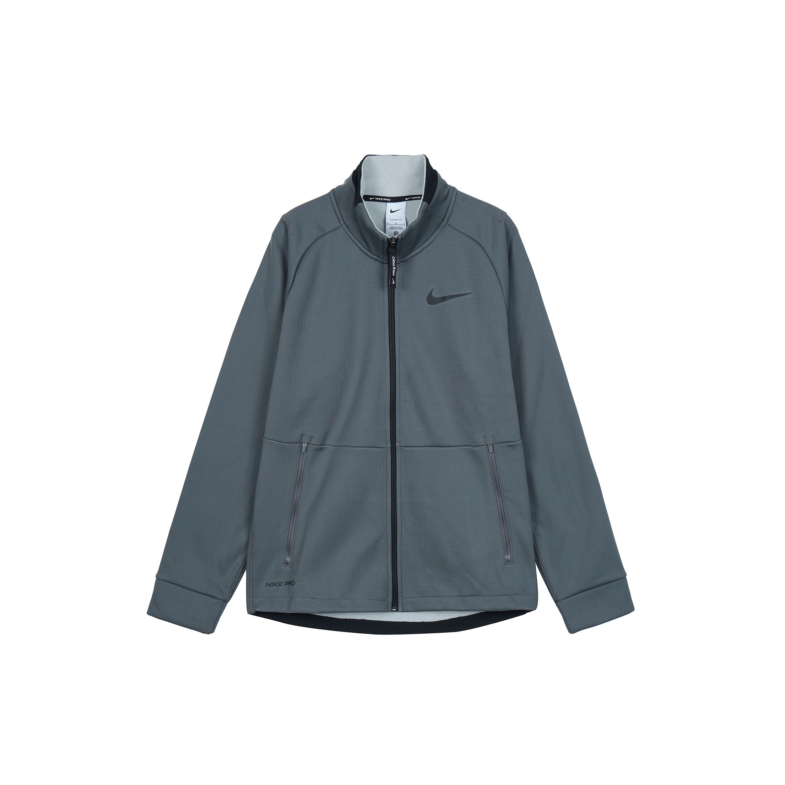 

Мужская спортивная куртка с молнией во всю длину Nike, серая DM5941-068