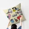 Korean Idol Pillow Cover for Bedroom Room and Living Room Sofa Decorative Cushion Cover