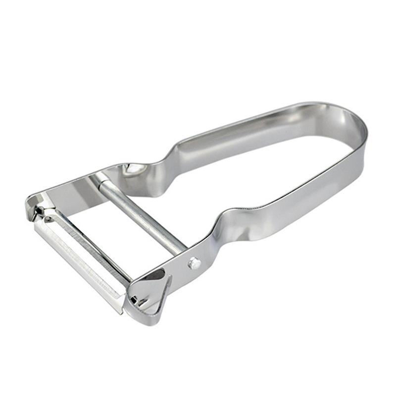 

Овощечистка из нержавеющей стали Кухонная овощечистка для фруктов Слайсер для картофеля Морковь Овощечистка Многофункциональная овощечистка для фруктов и овощей