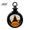 Halloween Pumpkin Lantern Retro Lantern, LED Electronic Candle Light, Vintage Party Table Centerpiece Handheld Decorative Lamp for Bar Haunted