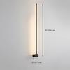Fumi  Contemporary Long Strip Wall Lamp,  Led  Minimalist Indoor Wall Light For Indoor Living Room Bedroom,dining Room,bathroom