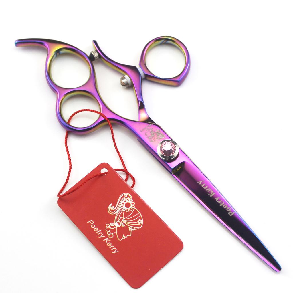 6.0 Inch, High-End, Color, Flying Scissors, Flat Scissors, High-End Hair Scissors 360 ° Rotation