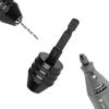 RZJZGZ 3 Pcs Keyless Drill Chuck Bit 1/4 Inch Hex Shank Keyless Drill Chuck Conversion Tool,0.3-6.5 Mm&0.3-3.6 Mm&0.8-8mm Quick Screwdriver Drill