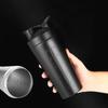 500/750ml Stainless Steel Protein Powder Shaker Bottle with Steel Ball and Scale Leak Proof Gym Fitness Sport Whey Shakes Cup