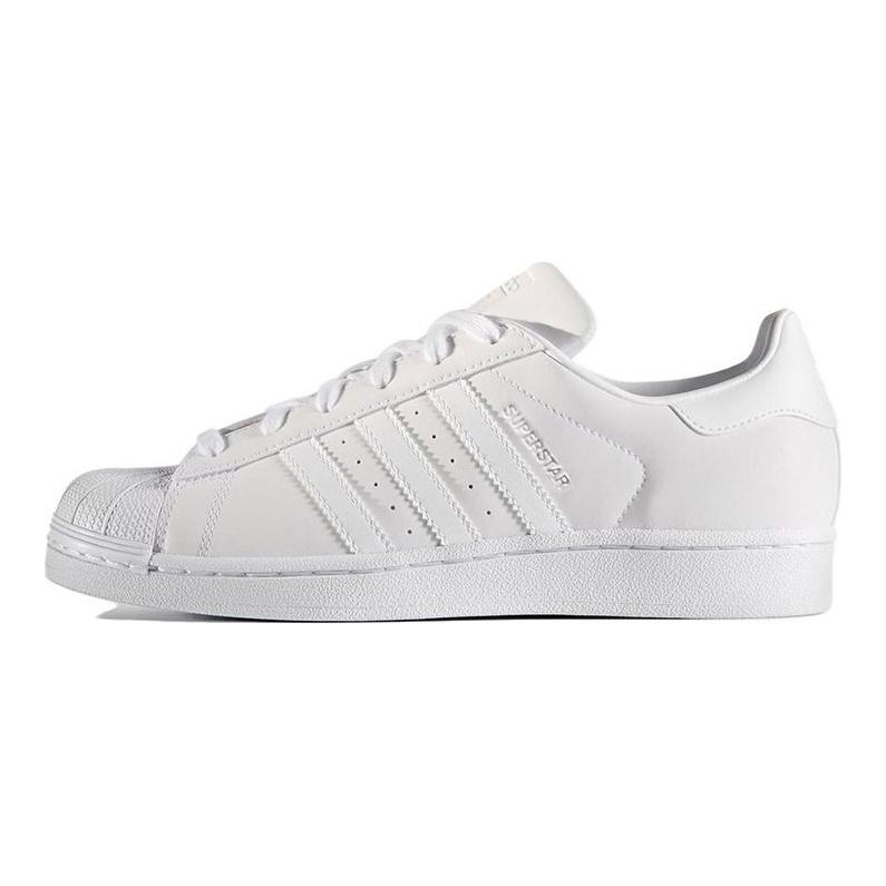 Adidas Superstar Triple White Women Sneakers Footwear-White Core-Black BY9175