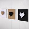 100 feuilles à plier origami 15 x 15 cm - blanc-beige-noir