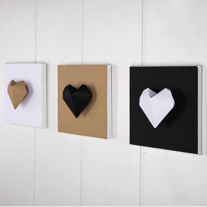 100 feuilles à plier origami 15 x 15 cm - blanc-beige-noir