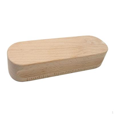 Beech Wood Tailors Clapper Steam Point Pressing Large Sewing Tool Double-side Grooved for