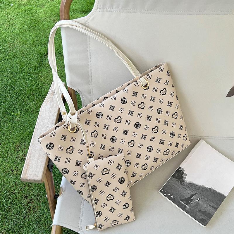 Large Capacity Shoulder Bag Two Piece Set L New Women's Bag European Tote Bag Women