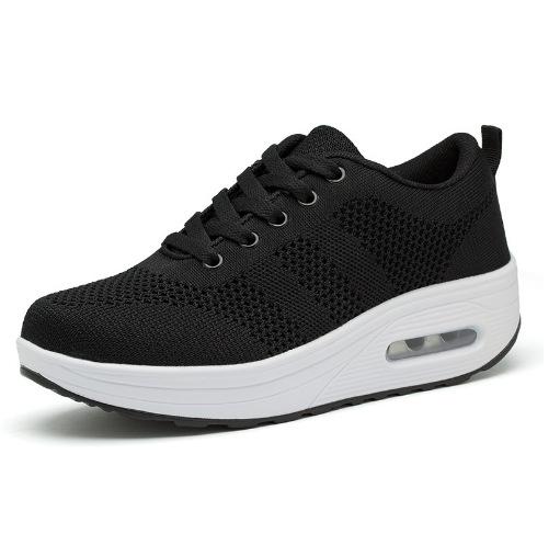 

Кроссовки для путешествий Fly-Woven Mesh Rocking Shoes Женская обувь Air Cushion Shoes Женская 42