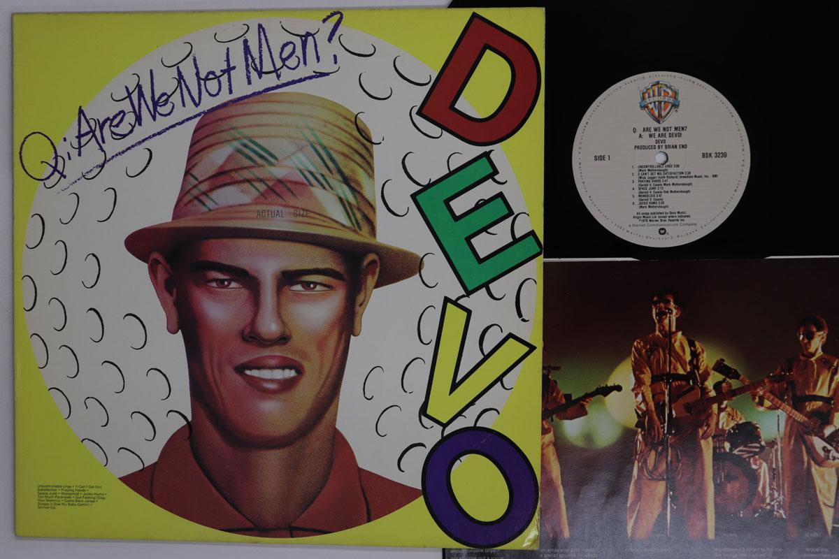 

LP Record DEVO Q Are We Not Man A We Are Devo BSK3239 WARNER BROS 1978 US Rock Used