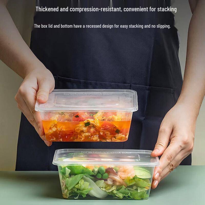 ONYLM Disposable Food Containers with Lids