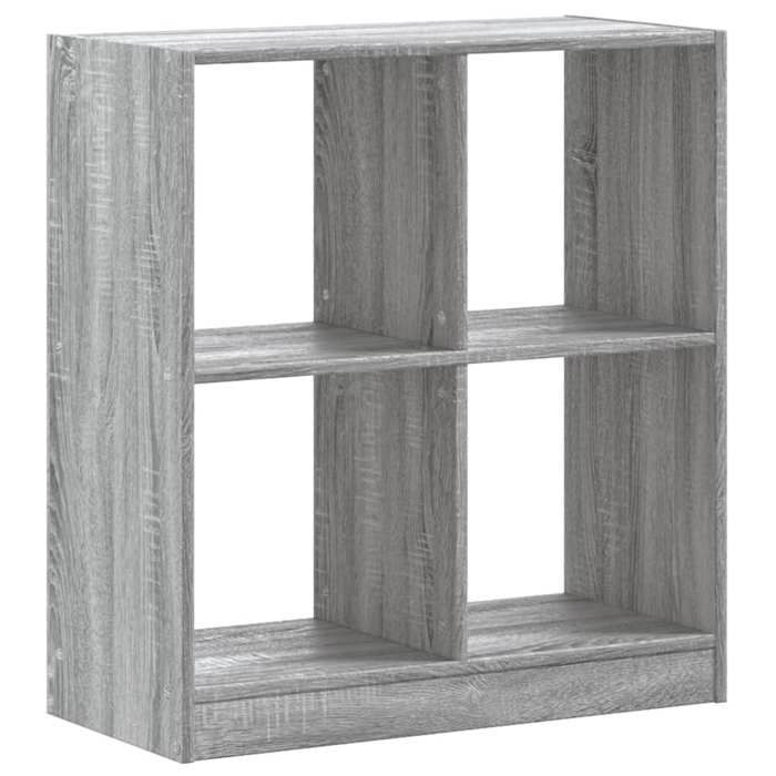 VidaXL Bibliothèque sonoma gris 68,5x32x75 cm bois d'ingénierie, étagère, étagère à livres, support de livre, armoire de 852812