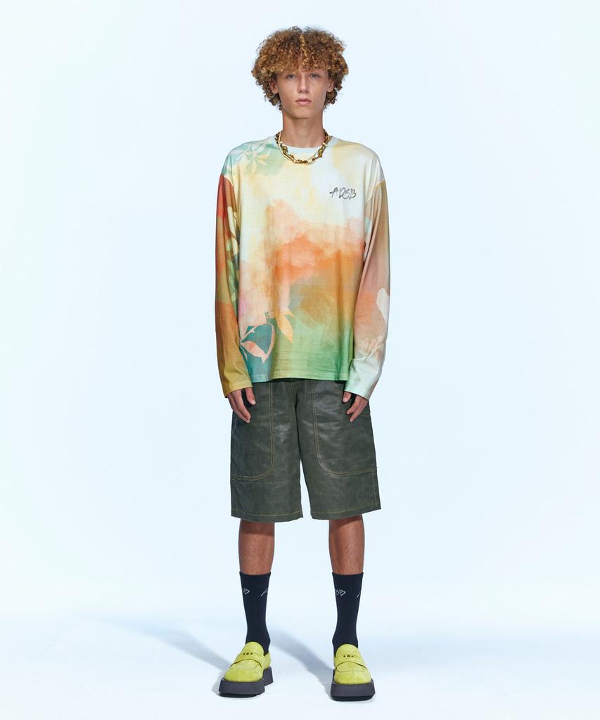ADSB ANDERSSON BELL (Essential) Reno Tie-Dye Print L/S T-Shirt Atb973M(Multi)