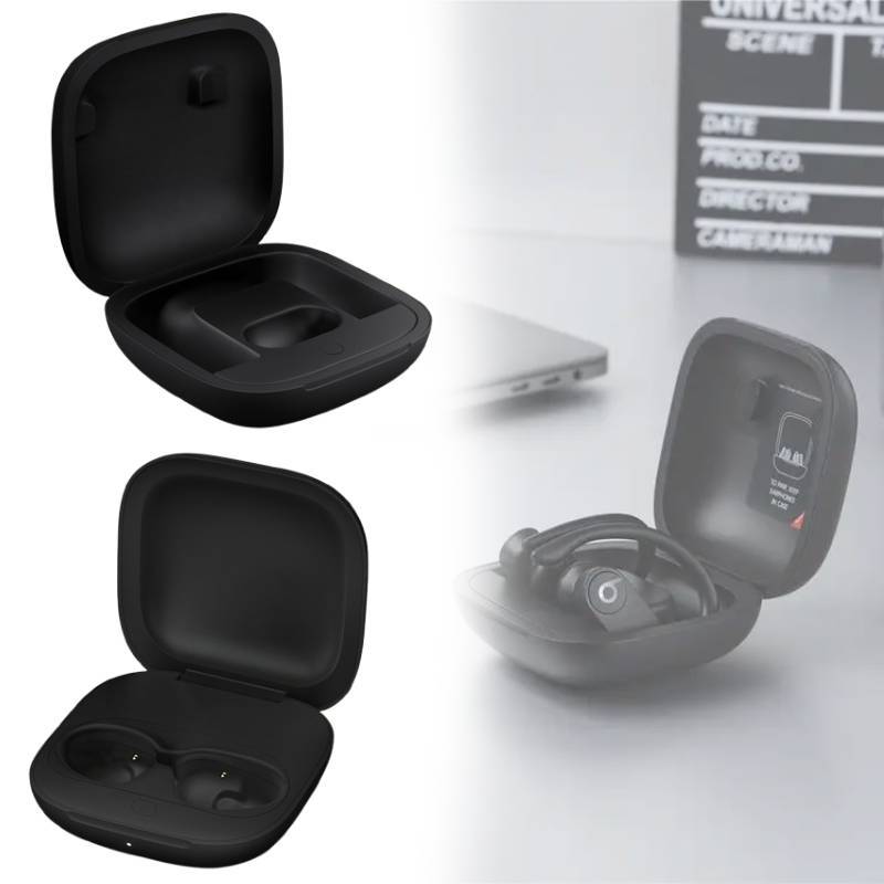 Fit Pro Ladecase mit Bluetooth-Musik- und Anruffunktion in Schwarz