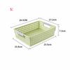 Large Capacity Storage Basket Plastic Rectangular Storage Basket  Household Supplies