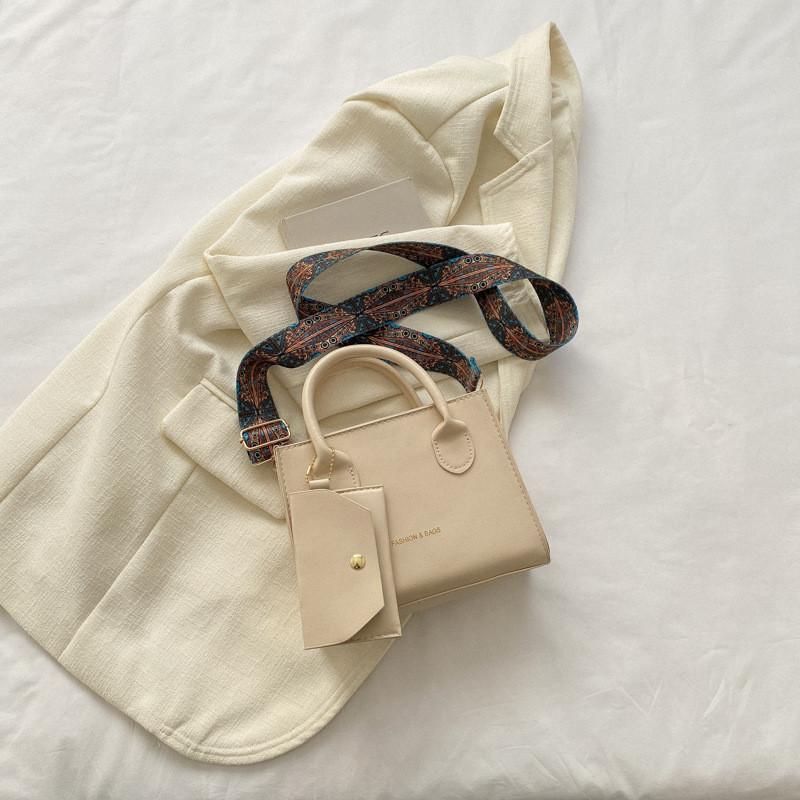 Stylish Minimalist Pu Crossbody Bag For Women Trendy Square Shape Handbag