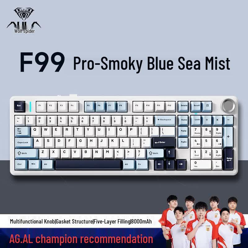 AULA F99Pro Gasket Mount Tri-Mode Mechanical Keyboard