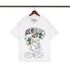 Best Quality Cotton Loose Tshirt Unisex Unisex Couple Casual Cartoon Ghost Monster Print Glo Gang T Shirt Tee Summer Tops