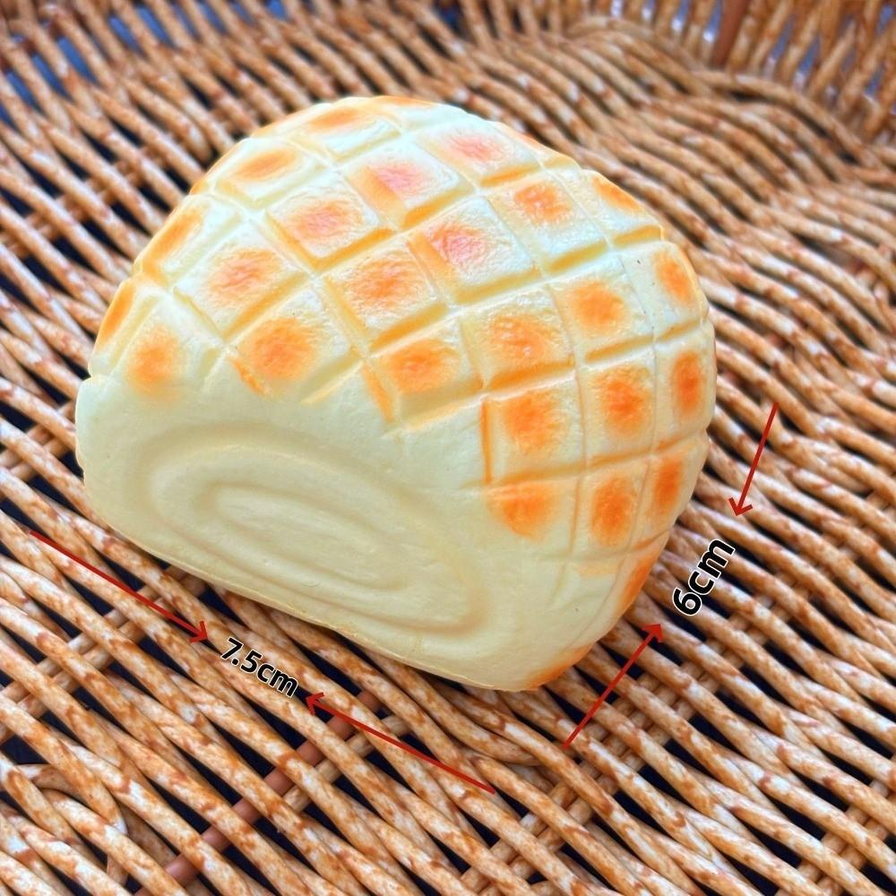 Gentle Squeezing Design Squeeze Toys Soft Simulation Bread Toys  for Autism Sensory Play