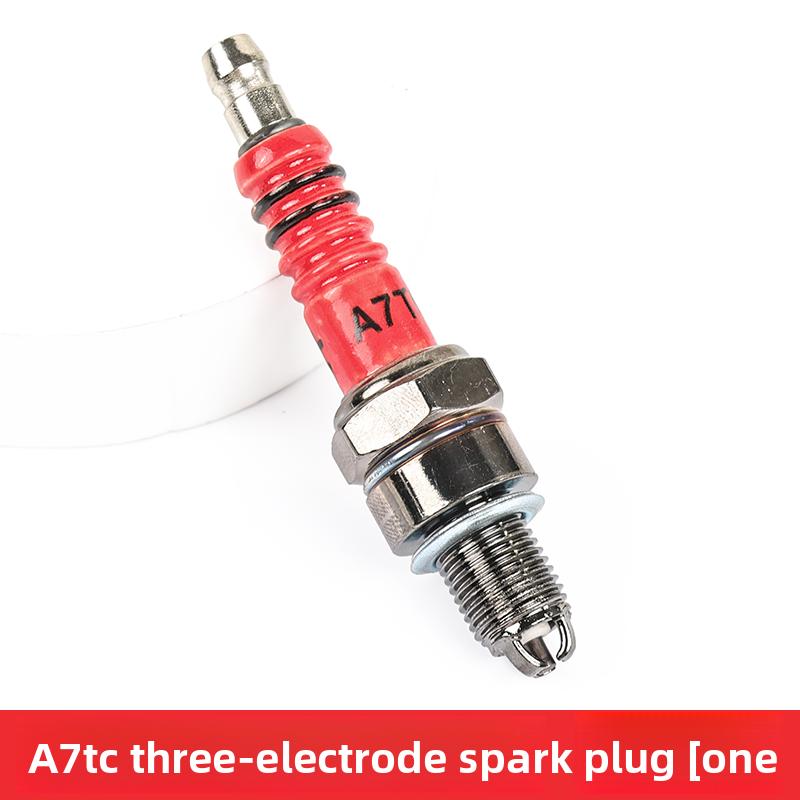 Three-stage spark plugs for scooters, A7TC/D8TC motorcycle models with 125 and 150 horsepower, 100cc universal ignition plugs