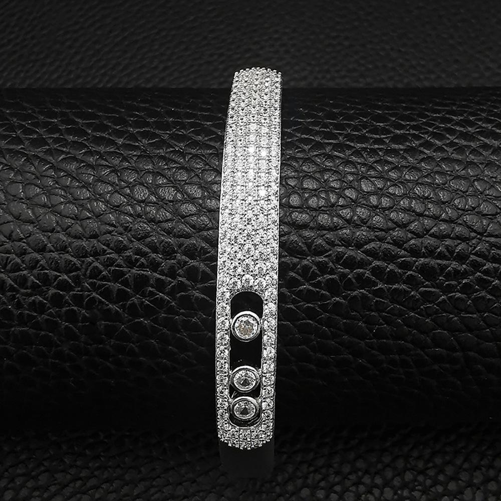 Versatile Couple Bracelet with AAA Zircon, Geometric Style - Fashion Jewelry s6105