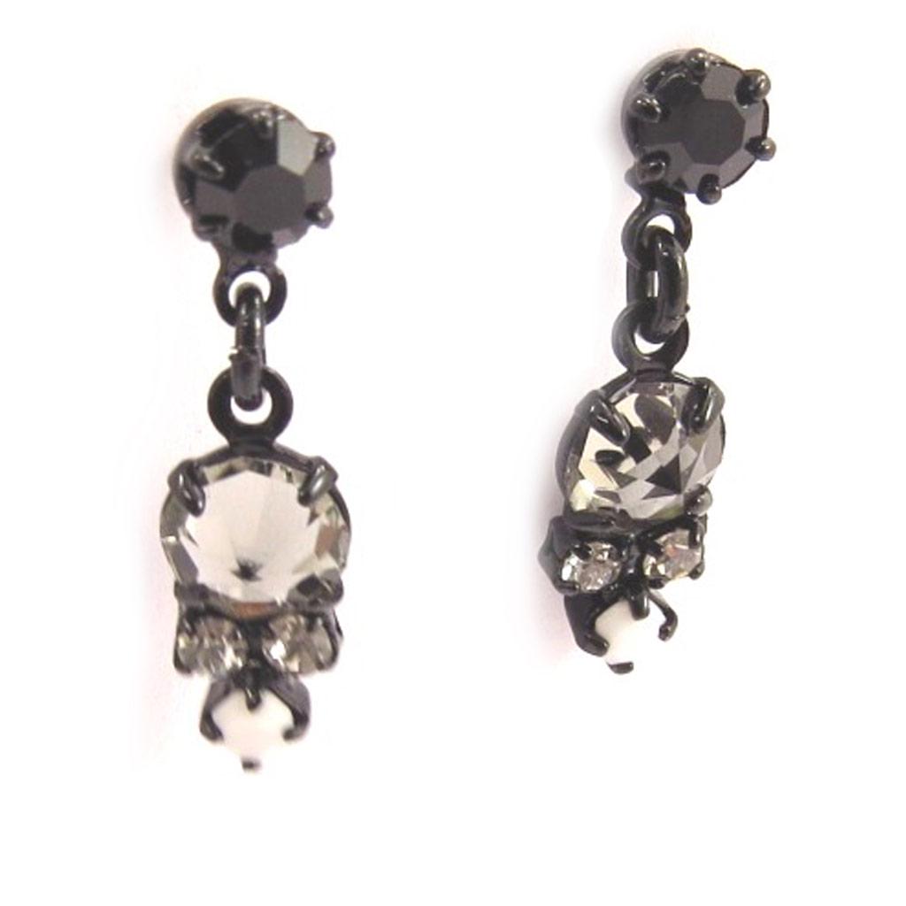 Les Trésors De Lily [K7244] - Designer Set 'Sissi' Gray Black