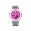 Customized Watch Modified Series 200 Meters Waterproof Luminous Quartz Unisex Pink Dial LuoXiMiJingYinSe