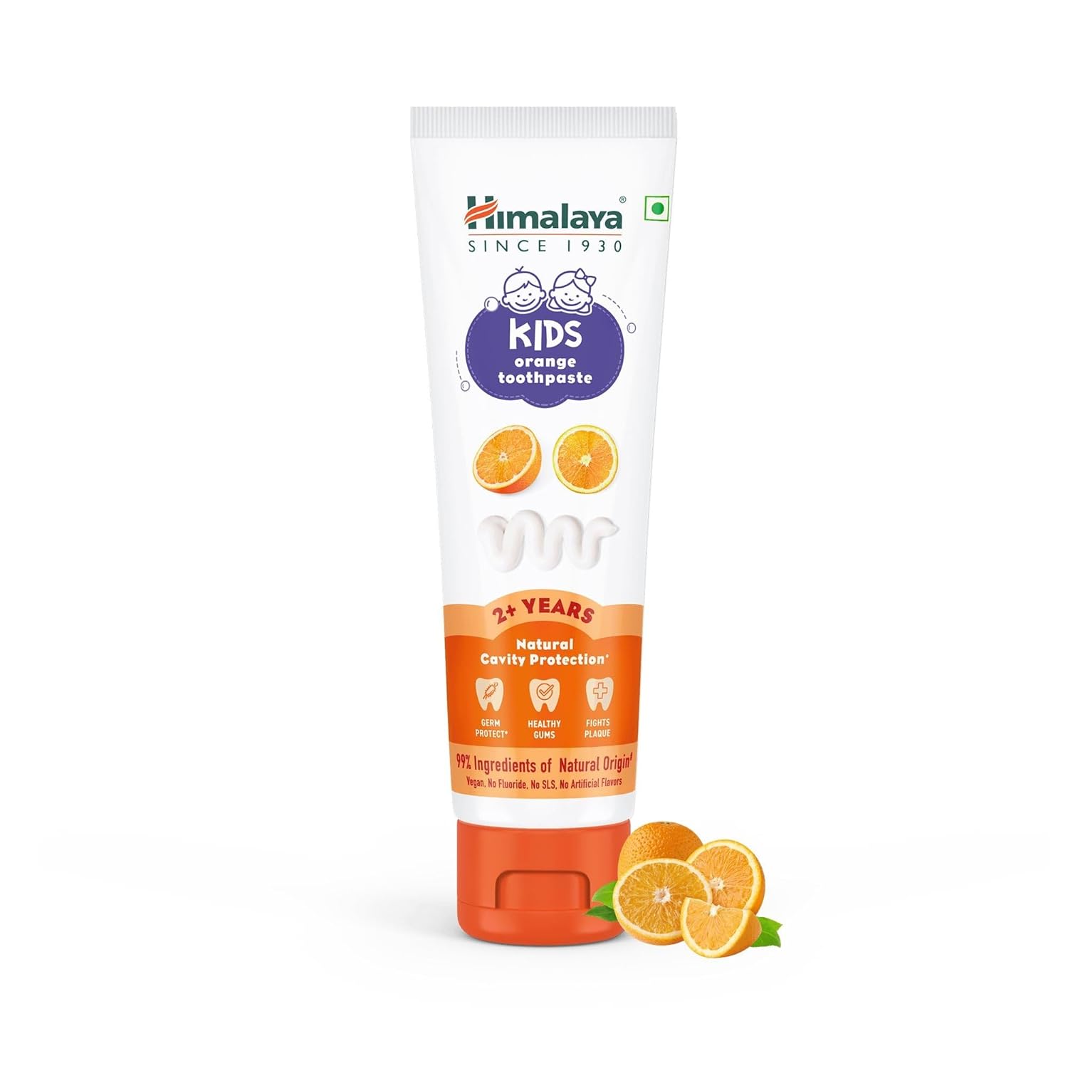 

Himalaya Kids Оранжевая многофункциональная зубная паста 80 г Упаковка 1 шт. Для защиты от кариеса и здоровья десен